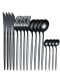 Axyaa 16-Piece Gold Cutlery Set Stainless Steel Tableware Kit