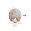 Axyaa Retro Stone Wall Sconce Light for Home Decor