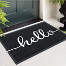 Axyaa Non-Slip Welcome Mat Dirt Resistant Absorbent Outdoor Kitchen Rug