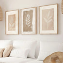 Axyaa Minimalist Leaf Canvas Print for Home and Office Decor