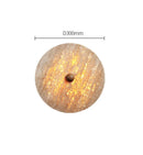 Axyaa Cream Marble Circular Sconce Lamp for Living Room & Bedroom