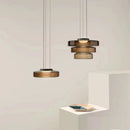 Axyaa Glass Pendant Chandelier - Designer LED Light for Home Decor