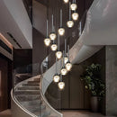 Axyaa LED Chandeliers Hanging Light Modern Pendant Lamps for Living and Dining Room