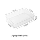 Axyaa Plastic Desk Drawer Organizer Box Storage for Jewelry, Makeup, and Accessories