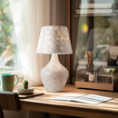 Nordic White Shell Table Lamp, Axyaa Brand, Modern Design, E27 LED, Bedroom Bedside