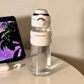 Axyaa 550ml Handle Straw Water Bottle - BPA Free, Sport Tumbler for Gym, Office
