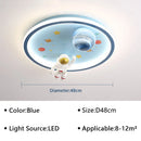Axyaa Astronaut LED Ceiling Light for Modern Kids Room, Nordic Design, Home Decor Lighting
