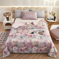 Axyaa Cool Silk Hyaluronic Acid Summer Quilt - Knitted, Printed, Comfortable, Breathable