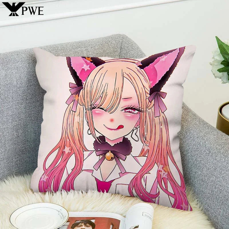 Axyaa 40*40 and 45*45 Decorative Pillow Covers for Stylish Room Cushions