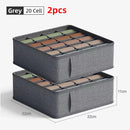 Axyaa Underwear Sock Bra Storage Box - 20/6/7/1 Grids Organizer Cabinets Drawers Pants
