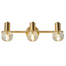 Axyaa Modern Crystal Gold Wall Lamp for Home Decor