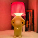 Axyaa LED Pleats Table Lamp: Creative, Unique Lighting for Bedroom, Children's Gift