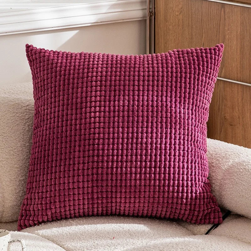 Decorative Square Pillow Cover, Axyaa Brand, Contemporary Style, 45x45CM Throw Pillow Cover
