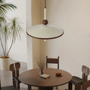 Axyaa Swing Arm LED Pendant Chandelier - 40W Adjustable Light for Kitchen, Dining Room