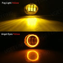 Axyaa Angel Eye Fog Light Nissan Altima Sylphy Versa X-Trail LED Daytime Running Lamp