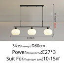 Axyaa Nordic Glass LED Pendant Lights for Home Decor and Interior Lighting