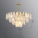 Axyaa Luxury Cloud Glass Chandelier for Living Room and Bedroom