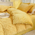 Axyaa Taffeta Velvet Duvet Cover, Cozy Fleece Plush Blanket, 150x200cm Warm Winter Bedding