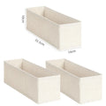 Axyaa Wardrobe Organizer Box Set for Closet Storage - Socks, Bra, Underwear Dividers