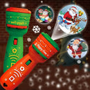 Axyaa Christmas Children's Projector Flashlight with 24 Toy Patterns