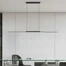 Axyaa Modern Minimalist LED Pendant Light for Dining Room, Living Room, Bedroom - Black/White Chandelier