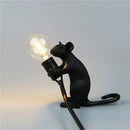 Axyaa Animal LED Table Lamp - Modern Mouse Cat Squirrel Night Light Fixture