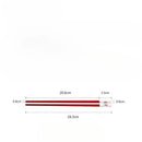 Axyaa Chinese Dragon Red Alloy Chopsticks Set
