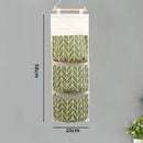 Axyaa 3-Pocket Hanging Closet Organizer Wall Storage Bag Waterproof Sundries Organizer