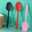 Axyaa Silicone Baking Scraper & Stirring Spoon Large Full Pack Butter Shovel