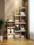 Axyaa Handbag Organizer Storage Box Display Showcase - Dustproof Acrylic Holder