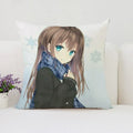 Axyaa Anime Pillow Covers for Sofa, Car, or Sleeping Pillows - 50x50 Decorative Cushion Cover