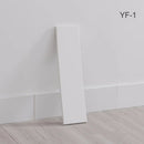 Axyaa Self-Adhesive Wooden Wall Stickers, Rectangular Skirting Lines, 1mm Thickness, Indoor Use