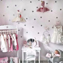 Axyaa Little Stars Kids Room Wall Decal - Nursery Wall Stickers for Children - Home Decoration