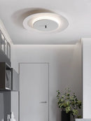 Axyaa Nordic UFO LED Ceiling Light for Modern Minimalist Living Room Decor