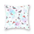 Axyaa Small Flower Pattern Polyester Throw Pillow Cover - 45x45cm