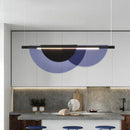 Axyaa Nordic Minimalist LED Chandelier for Dining Room, Bar, or Table Pendant Lighting