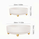 Axyaa 360° Rotating Kitchen Storage Tray for Spice Jars Snacks Cosmetics Organizer