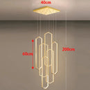 Axyaa Modern Staircase Pendant Lights for Living Room - Indoor Hanging Lamps