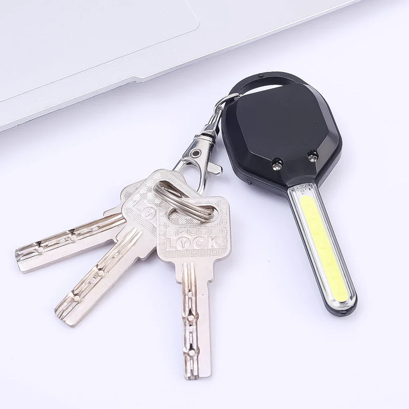 Axya Mini COB LED Keychain Light - Portable Emergency Pocket Torch