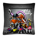 Axyaa Stunt Motorcycle Cartoon Soft Plush Cushion Cover Pillow Case