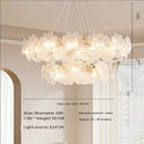 Axyaa Luxury Glass Crystal Chandelier for Living Room, Bedroom, and Study