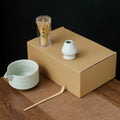 Axyaa Matcha Tea Set with Bamboo Whisk & Bowl for Tea Lovers