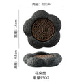 Axyaa Smoked Barbecue Planet Bowl - Volcanic Stone Coal Plate Concept Tableware