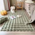 Axyaa Imitation Rabbit Hair Bubble Carpet - Soft and Cozy Rug for Home Décor