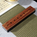 Axya Wood Core Incense Burner with Red Wood Tea Way Zen Design