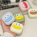 Axyaa Sausage Mouth Contact Lens Case: Cute & Portable Travel Container Box