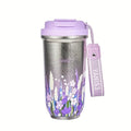 Axyaa Sakura Titanium Thermal Water Bottle - Stainless Steel Vacuum Tumbler