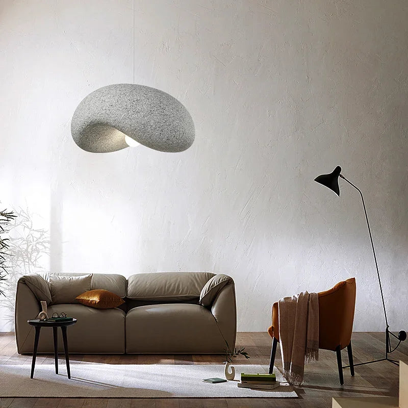 Axyaa Wabi Sabi Japanese Chandelier: Elegant Pendant Light for Home Decor.