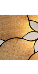 Axya Wabi-sabi Bamboo Big Flower Pendant Lamps