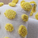 Axyaa Boho Style Tufted Cushion Cover with Tassels - 45x45cm